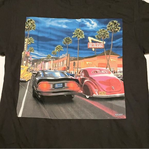 In N Out Burger California Hollywood Men's Black Shirt Small - Picture 11 of 16